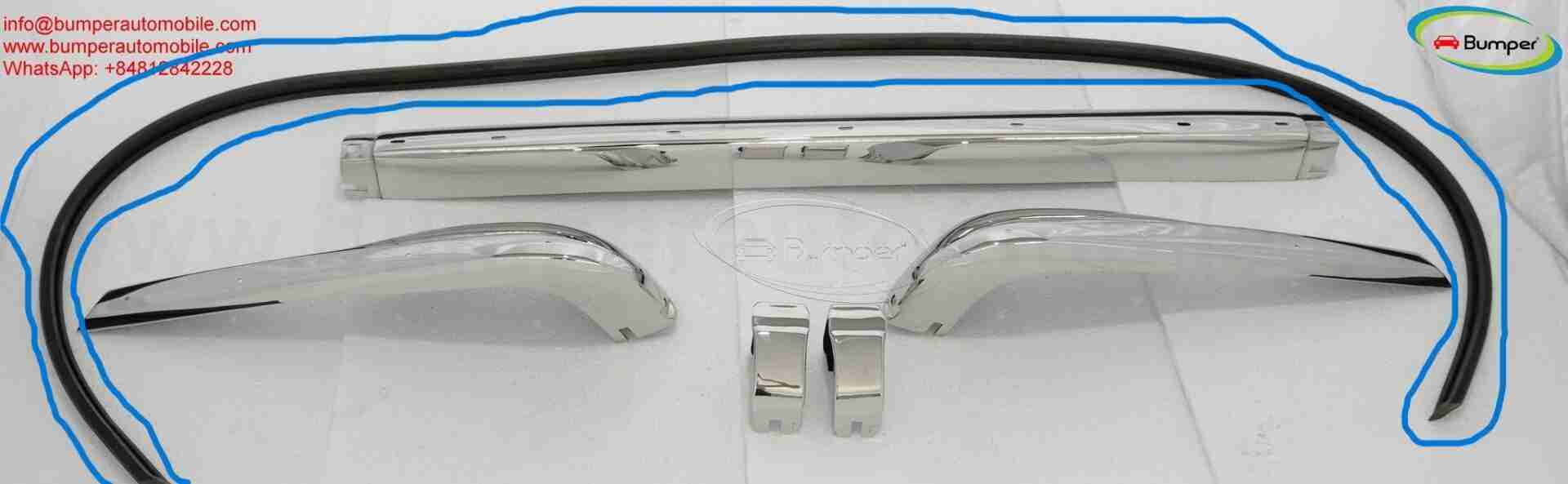 Rubber for rear bumper BMW 1502.1602.1802.2002  (1971-1976)