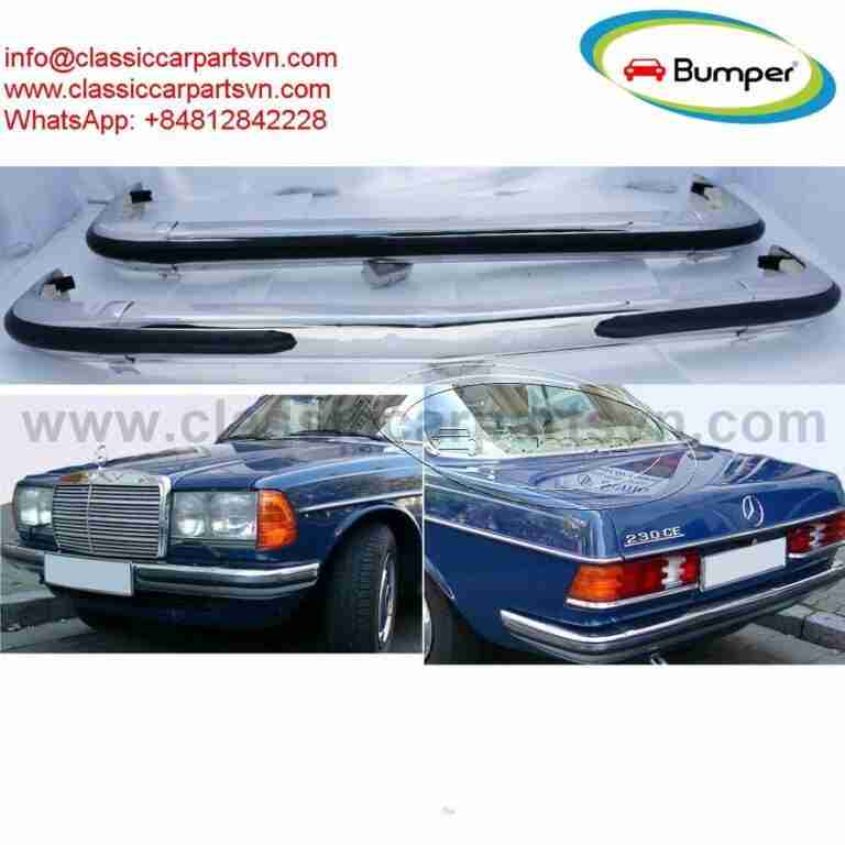 Mercedes W123 coupe bumpers (1976–1985) 1