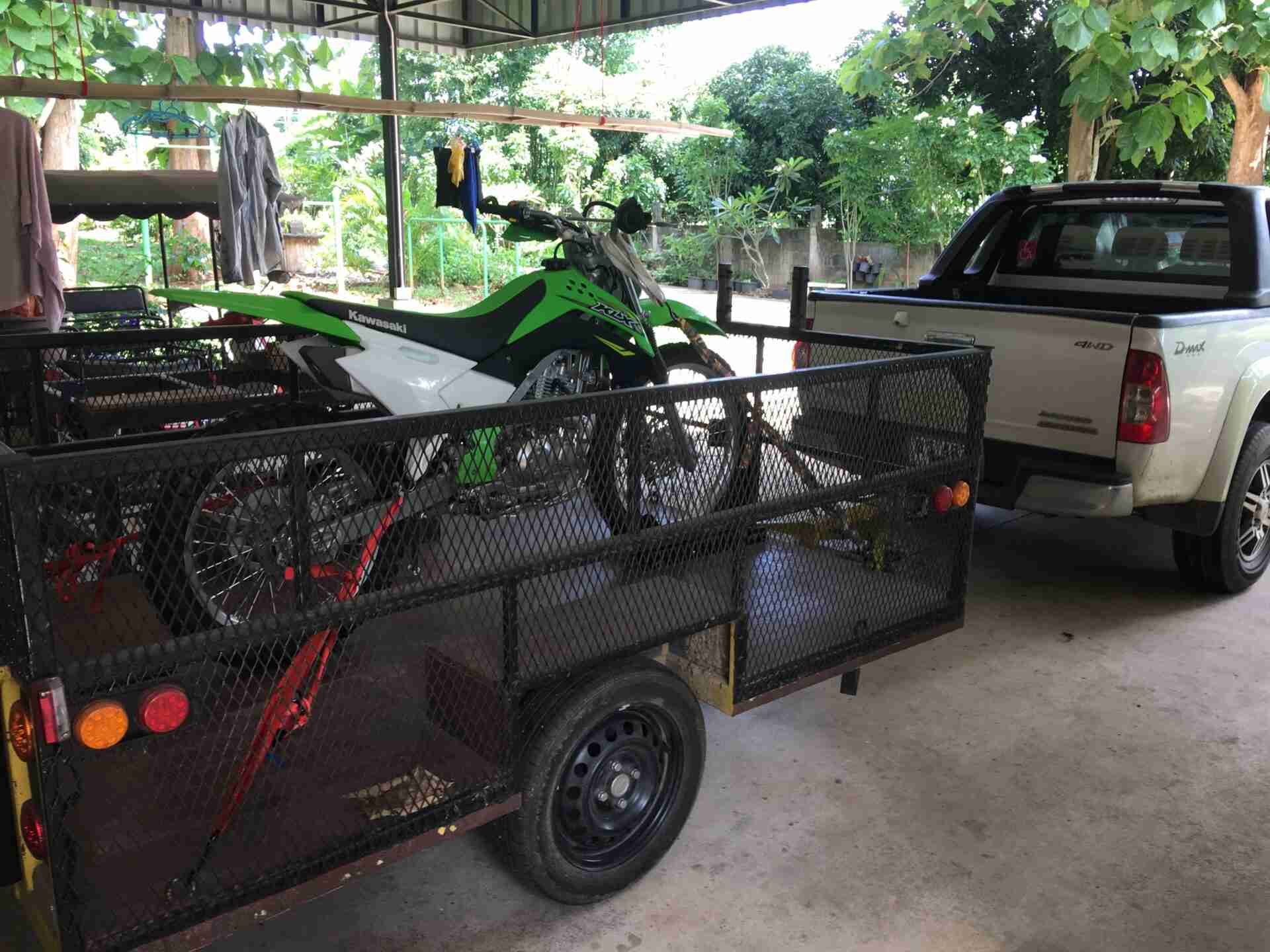 Trailer with KLX