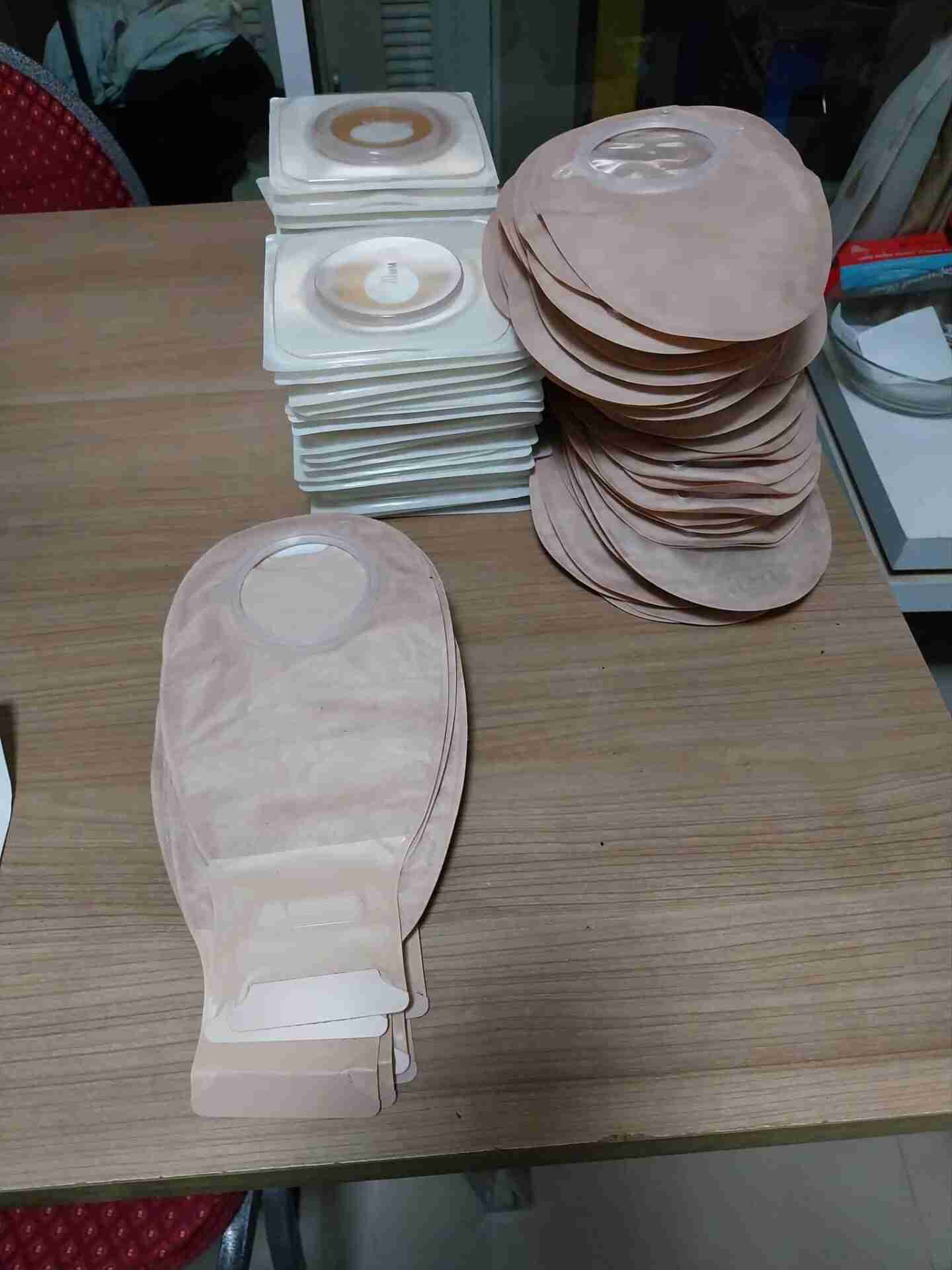 Stoma Sacks and Plates