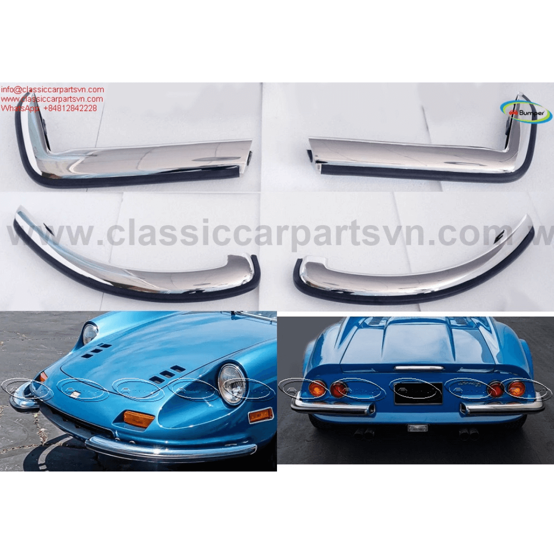 Ferrari Dino 246 GT and GTS bumpers 1
