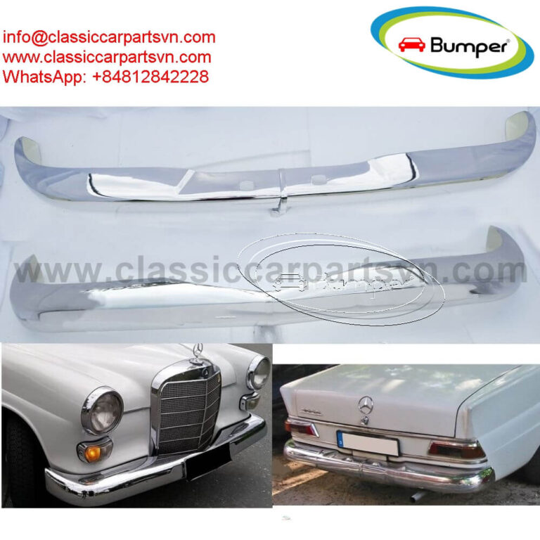 Mercedes W110 fintail bumpers (1961 – 1968) 1