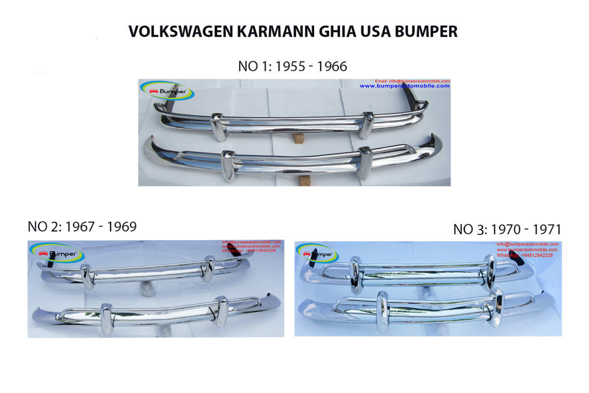 1 Volkswagen karmann ghia USA