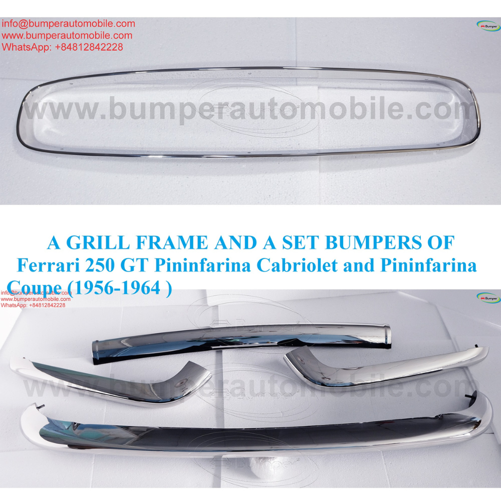 1 Ferrari 250 GT Coupé Cabriolet Pininfarina S2 (1956-1964) bumper and grill frame 5