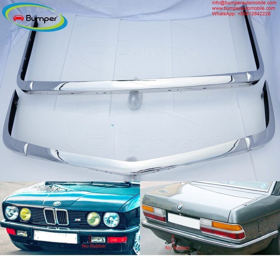 1 BMW E28 bumpers